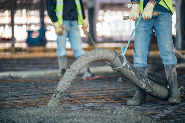 SeaTac Concrete Pumping Truck