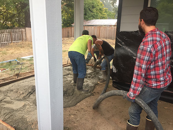 Bremerton Foundation Pours